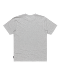 The Quiksilver Mens Basic T-Shirt in Light Grey Heather