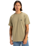 The Quiksilver Mens Basic T-Shirt in Aloe