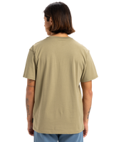 The Quiksilver Mens Basic T-Shirt in Aloe