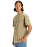 The Quiksilver Mens Basic T-Shirt in Aloe