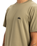 The Quiksilver Mens Basic T-Shirt in Aloe