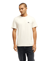The Quiksilver Mens Basic T-Shirt in Bone White