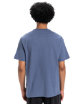 The Quiksilver Mens Mercury Tribe T-Shirt in Vintage Indigo