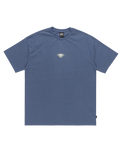 The Quiksilver Mens Mercury Tribe T-Shirt in Vintage Indigo