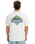 The Quiksilver Mens Global Heat Crystal Jet T-Shirt in Snow White