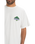 The Quiksilver Mens Global Heat Crystal Jet T-Shirt in Snow White