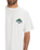 The Quiksilver Mens Global Heat Crystal Jet T-Shirt in Snow White