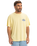 The Quiksilver Mens Global Heat Crystal Jet T-Shirt in Popcorn