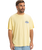 The Quiksilver Mens Global Heat Crystal Jet T-Shirt in Popcorn