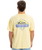 The Quiksilver Mens Global Heat Crystal Jet T-Shirt in Popcorn