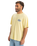 The Quiksilver Mens Global Heat Crystal Jet T-Shirt in Popcorn