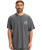 The Quiksilver Mens Freedom Swell T-Shirt in Iron Gate