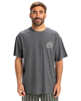 The Quiksilver Mens Freedom Swell T-Shirt in Iron Gate