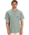 The Quiksilver Mens Sun Power T-Shirt in Chinois Green