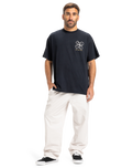 The Quiksilver Mens Outside Inside T-Shirt in Black
