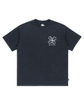 The Quiksilver Mens Outside Inside T-Shirt in Black