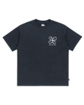 The Quiksilver Mens Outside Inside T-Shirt in Black