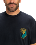 The Quiksilver Mens Hypnotic Wave T-Shirt in Black