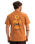 The Quiksilver Mens EVO Roads End T-Shirt in Bran