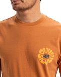 The Quiksilver Mens EVO Roads End T-Shirt in Bran