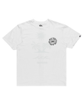 The Quiksilver Mens EVO Roads End T-Shirt in Snow White