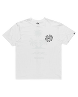 The Quiksilver Mens EVO Roads End T-Shirt in Snow White