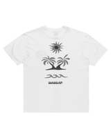 The Quiksilver Mens EVO Roads End T-Shirt in Snow White