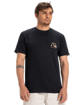 The Quiksilver Mens EVO Original BS T-Shirt in Black