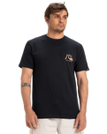 The Quiksilver Mens EVO Original BS T-Shirt in Black
