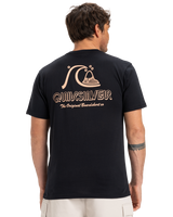 The Quiksilver Mens EVO Original BS T-Shirt in Black