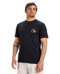 The Quiksilver Mens EVO Original BS T-Shirt in Black