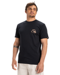 The Quiksilver Mens EVO Original BS T-Shirt in Black