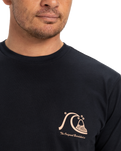 The Quiksilver Mens EVO Original BS T-Shirt in Black