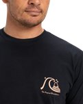 The Quiksilver Mens EVO Original BS T-Shirt in Black