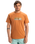 The Quiksilver Mens EVO Endless Type T-Shirt in Bran