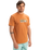 The Quiksilver Mens EVO Endless Type T-Shirt in Bran