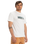 The Quiksilver Mens EVO Endless Type T-Shirt in Snow White