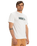 The Quiksilver Mens EVO Endless Type T-Shirt in Snow White