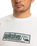 The Quiksilver Mens EVO Endless Type T-Shirt in Snow White