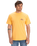 The Quiksilver Mens EV Mini Logo T-Shirt in Chamois