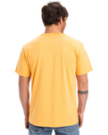 The Quiksilver Mens EV Mini Logo T-Shirt in Chamois