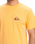 The Quiksilver Mens EV Mini Logo T-Shirt in Chamois