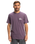 The Quiksilver Mens EV Mini Logo T-Shirt in Vintage Violet