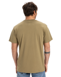 The Quiksilver Mens EV Sun Dagger T-Shirt in Aloe