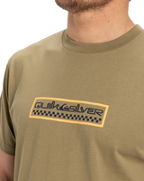 The Quiksilver Mens EV Sun Dagger T-Shirt in Aloe