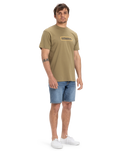 The Quiksilver Mens EV Sun Dagger T-Shirt in Aloe