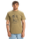 The Quiksilver Mens EV Tuned Out T-Shirt in Aloe