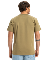 The Quiksilver Mens EV Tuned Out T-Shirt in Aloe