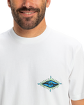 The Quiksilver Mens EV Beach Blast T-Shirt in White