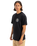 The Quiksilver Mens Circle Back T-Shirt in Black